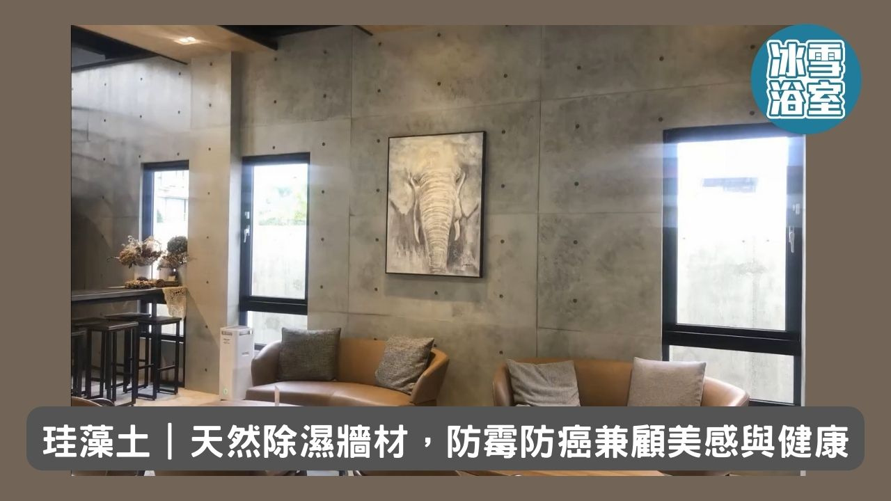 珪藻土｜天然除濕牆材，防霉防癌兼顧美感與健康